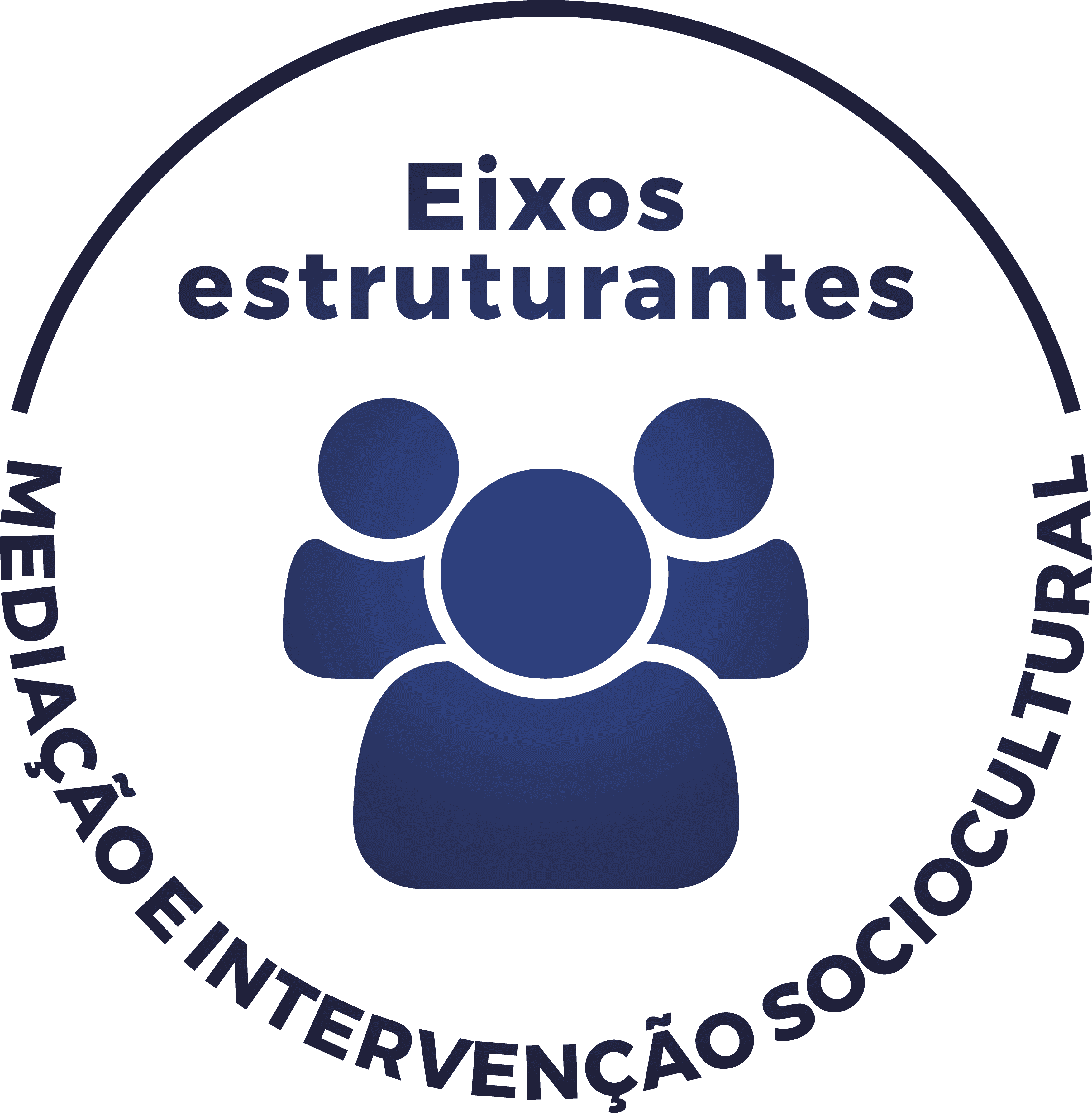 Logo Eixos estruturantes: Mediação e Intervenção Sociocultural