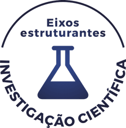 Logo Eixos estruturantes: Investigação Científica
